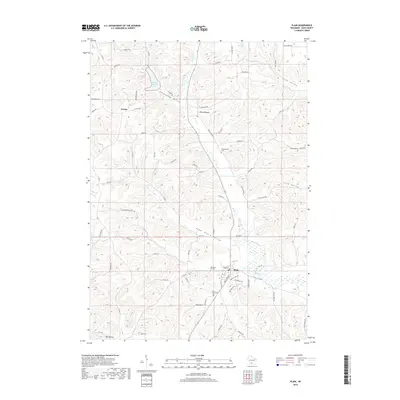 2018 Map of Plain, 2018 Print