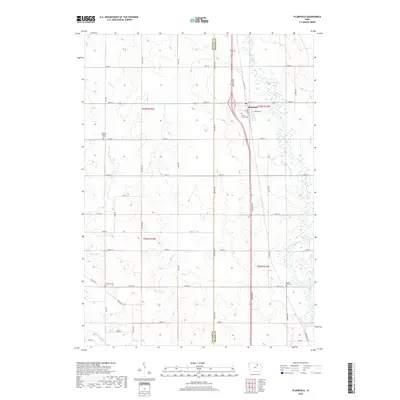 2018 Map of Plainfield, 2018 Print