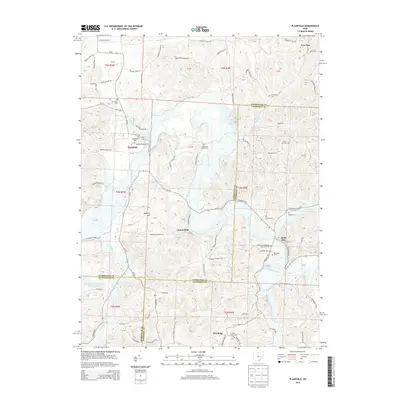 2013 Map of Plainfield, 2013 Print