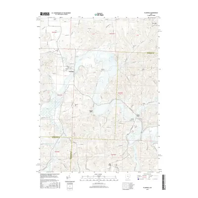 2016 Map of Plainfield, 2016 Print