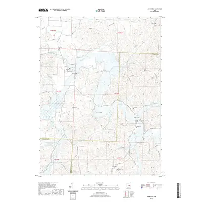 2019 Map of Plainfield, 2019 Print
