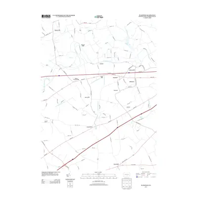 2013 Map of Plainfield, 2013 Print