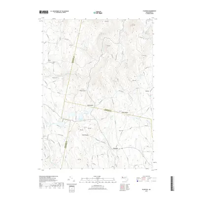 2018 Map of Plainfield, 2018 Print