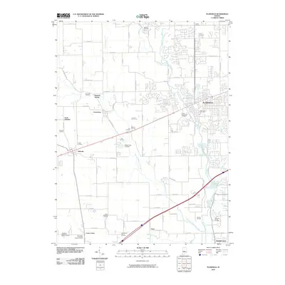 2010 Map of Plainfield, 2010 Print