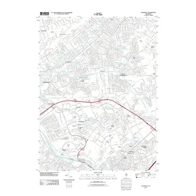 2011 Map of Plainfield, 2011 Print