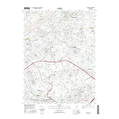 2016 Map of Plainfield, 2016 Print