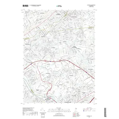 2019 Map of Plainfield, 2019 Print