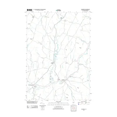 2012 Map of Plainfield, 2012 Print