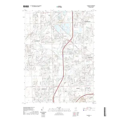 2021 Map of Plainfield, 2021 Print