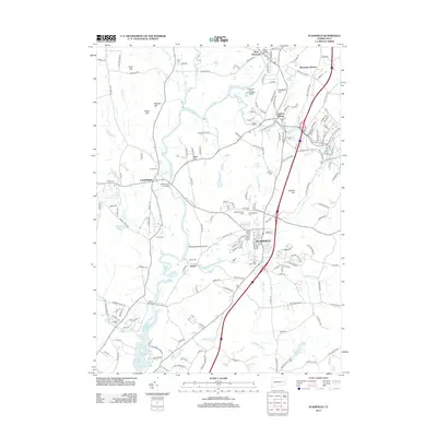 2012 Map of Plainfield, 2012 Print