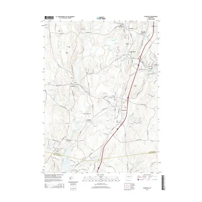 2015 Map of Plainfield, 2015 Print