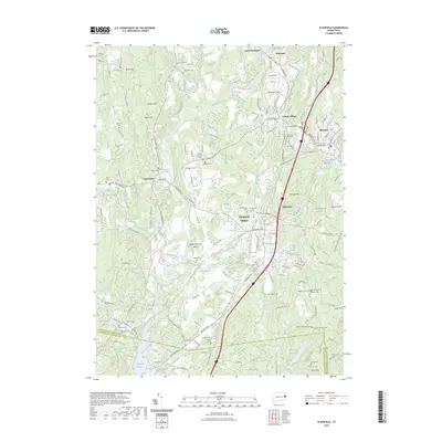 2023 Map of Plainfield, 2023 Print