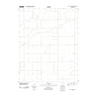 2010 Map of Plains Community, 2010 Print
