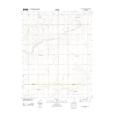 2013 Map of Plains Community, 2013 Print