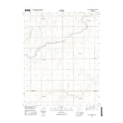 2016 Map of Plains Community, 2016 Print