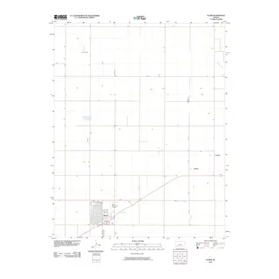 2010 Map of Plains, 2010 Print