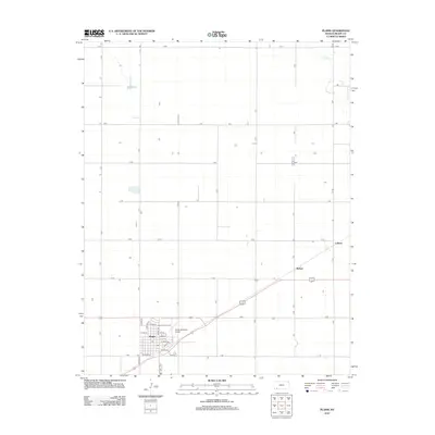 2012 Map of Plains, 2012 Print