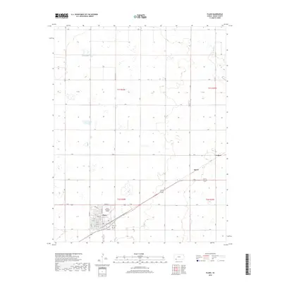 2018 Map of Plains, 2018 Print