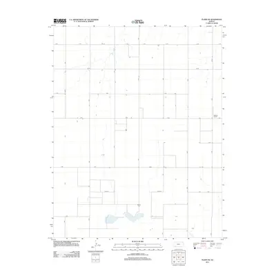 2012 Map of Plains NE, 2012 Print
