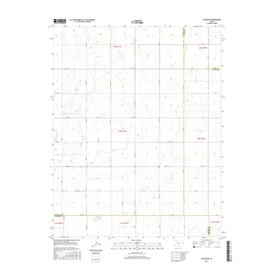 2016 Map of Plains NW, 2016 Print