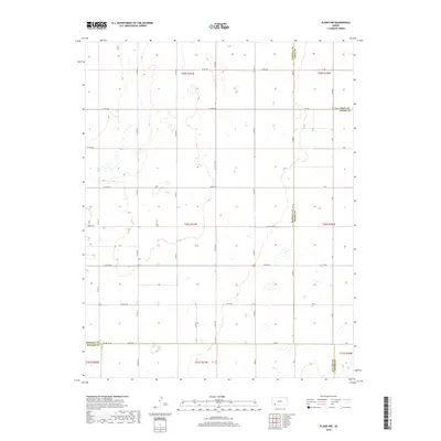 2018 Map of Plains NW, 2018 Print
