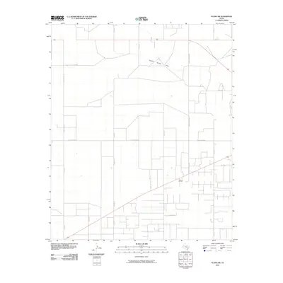 2010 Map of Plains NW, 2010 Print