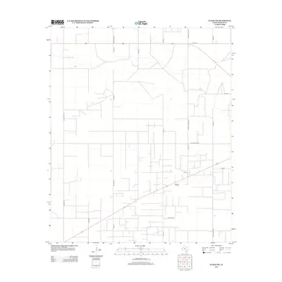 2012 Map of Plains NW, 2012 Print