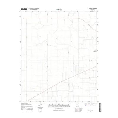 2016 Map of Plains NW, 2016 Print