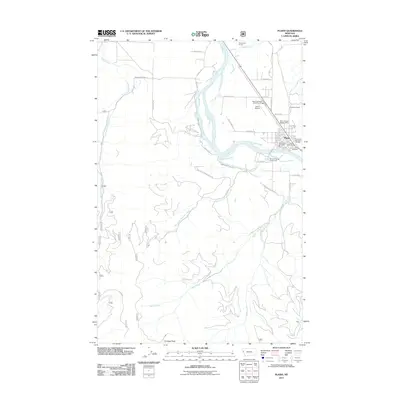 2011 Map of Plains, 2011 Print