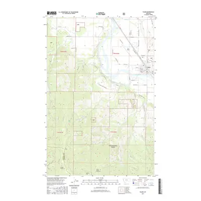 2017 Map of Plains, 2017 Print