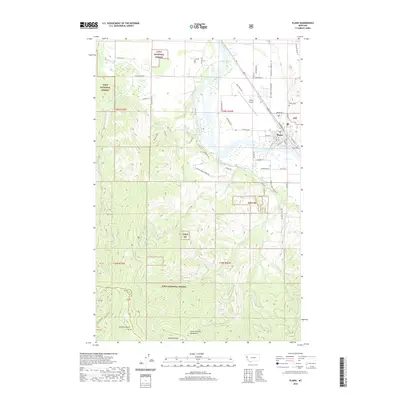 2020 Map of Plains, 2020 Print