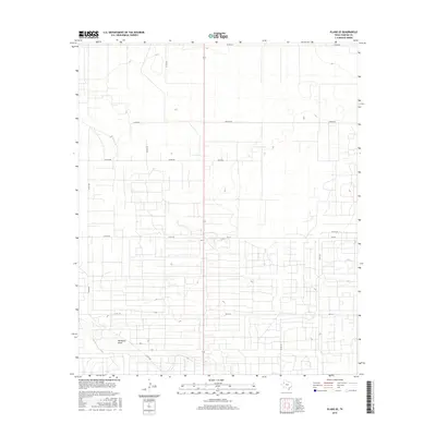 2016 Map of Plains SE, 2016 Print