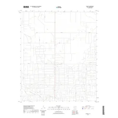 2019 Map of Plains SE, 2019 Print