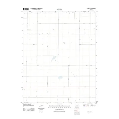 2012 Map of Plains SW, 2012 Print