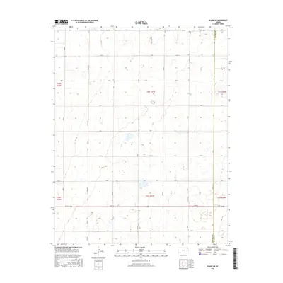 2016 Map of Plains SW, 2016 Print
