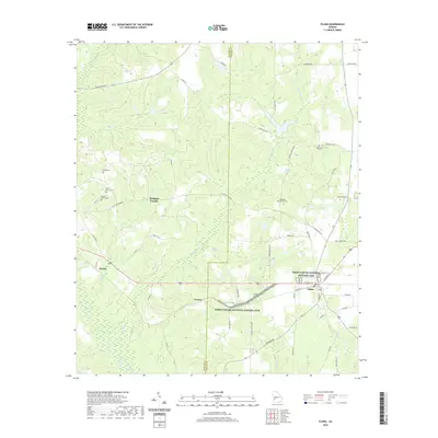 2020 Map of Plains, 2020 Print