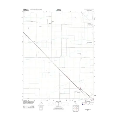 2012 Map of Plainsburg, 2012 Print