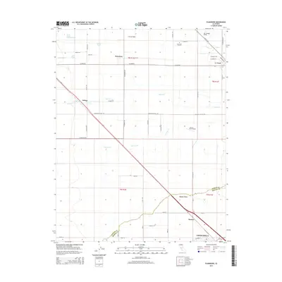 2015 Map of Plainsburg, 2015 Print