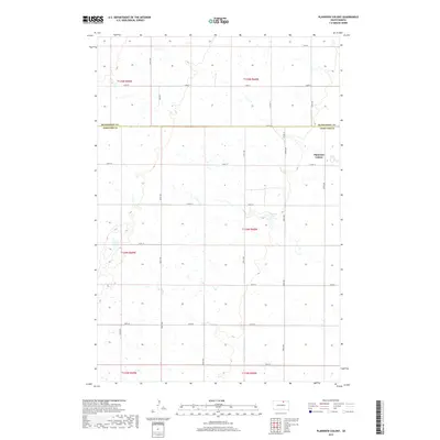 2017 Map of Plainview Colony, 2017 Print