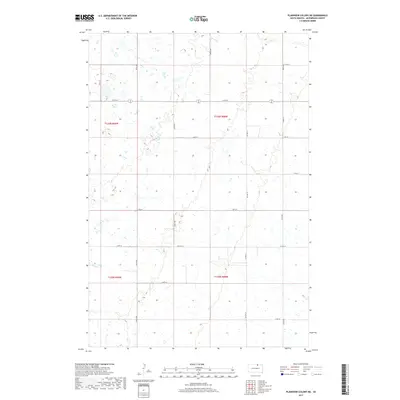 2017 Map of Plainview Colony NE, 2017 Print