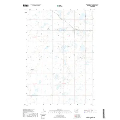 2017 Map of Plainview Colony NW, 2017 Print