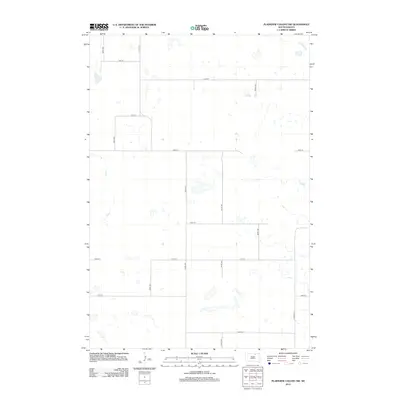 2012 Map of Plainview Colony SW, 2012 Print