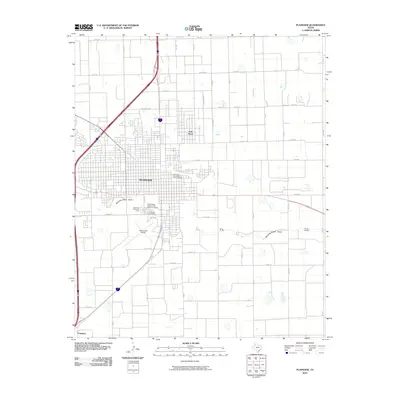 2010 Map of Plainview, 2010 Print