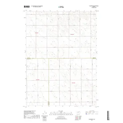 2017 Map of Plainview NE, 2017 Print