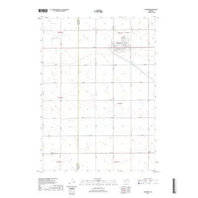 2017 Map of Plainview, 2017 Print