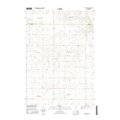 2016 Map of Plainview SW, 2016 Print