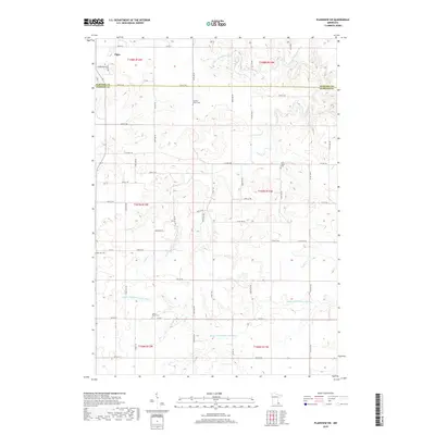 2019 Map of Plainview SW, 2019 Print