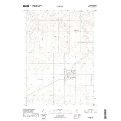 2019 Map of Plainview, 2019 Print