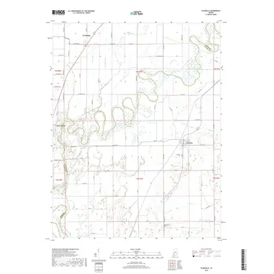 2019 Map of Plainville, 2019 Print