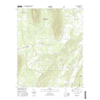 2017 Map of Plainville, 2017 Print